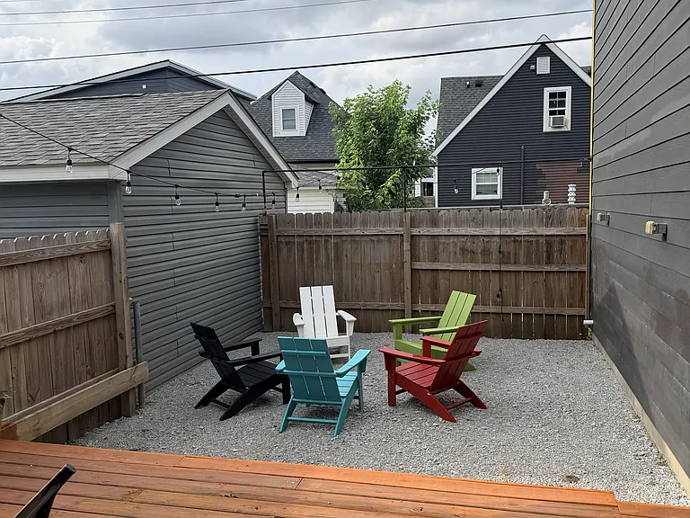 Back Deck & Entertainment Area