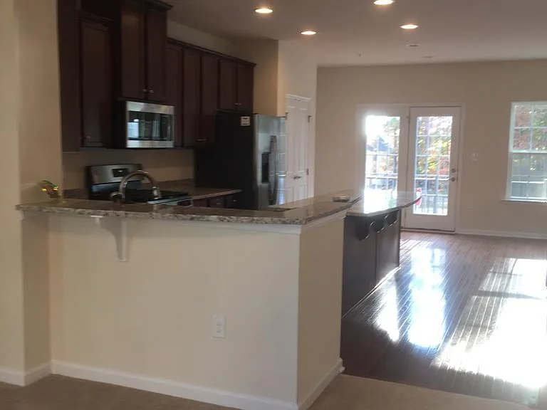 kitchen on the 2nd flloor with access to balcony overlooking Gazebo