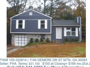 1146 Demere Dr, Stone Mountain, GA 30083