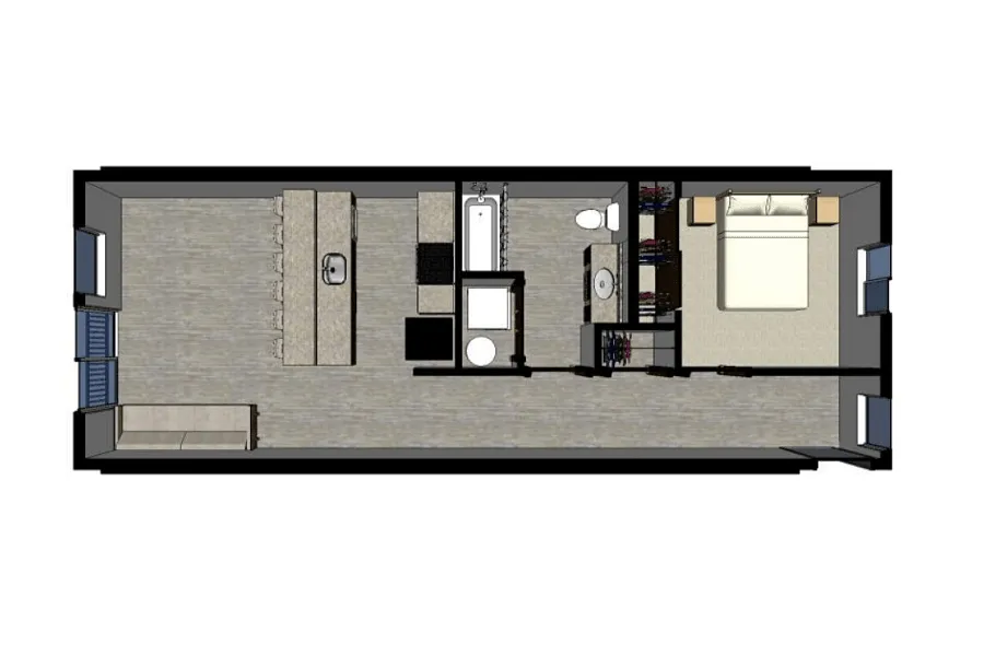 Floor plan Pilchuck Creek