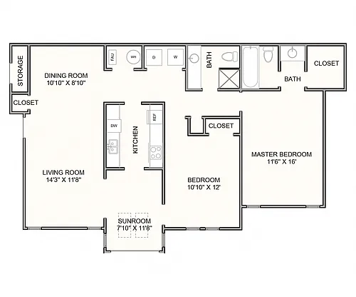 Floor plan Diamond