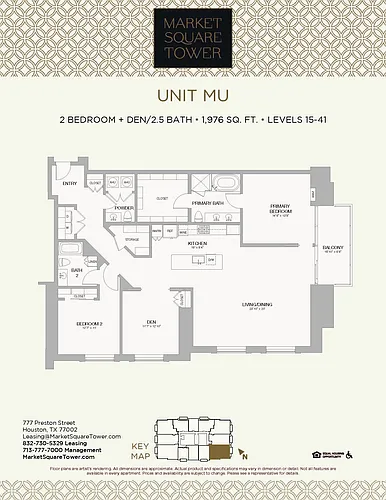 Floor plan MU