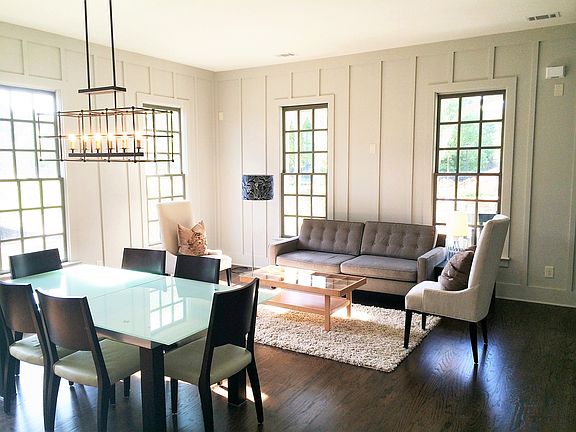 Paneled Living/Dining!