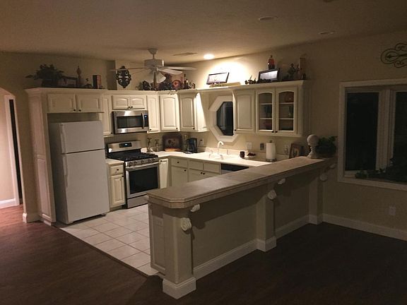 completely remodeled kitchen.