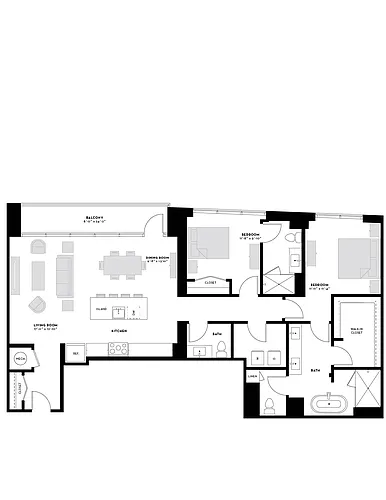 Floor plan The Maxwell I