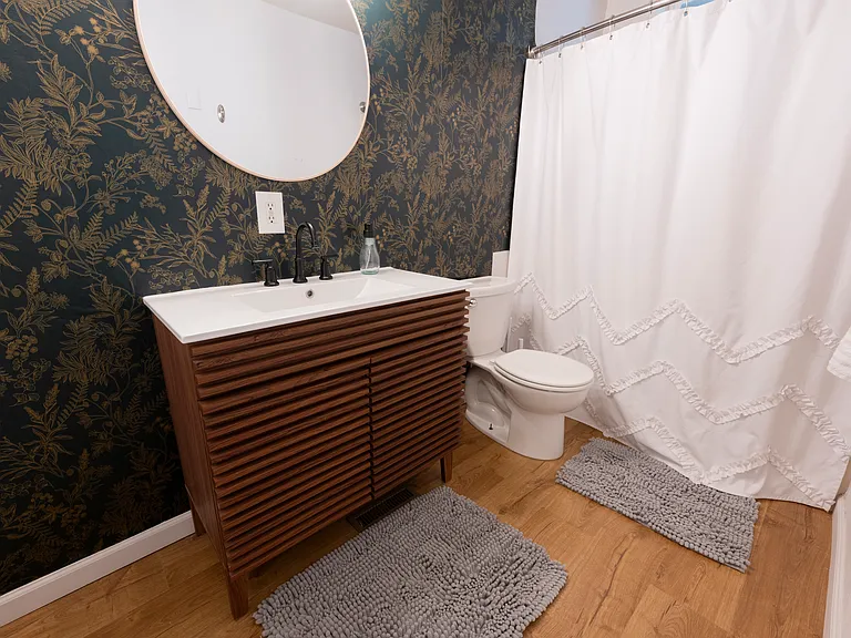 main floor bathroom