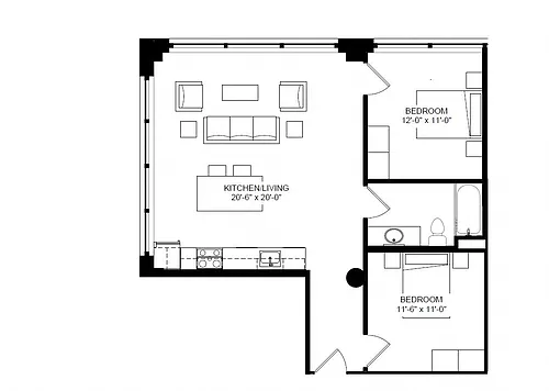 Floor plan The Carmen