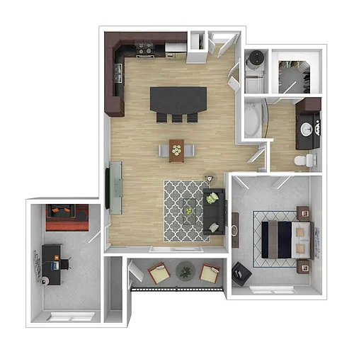 Floor plan B2