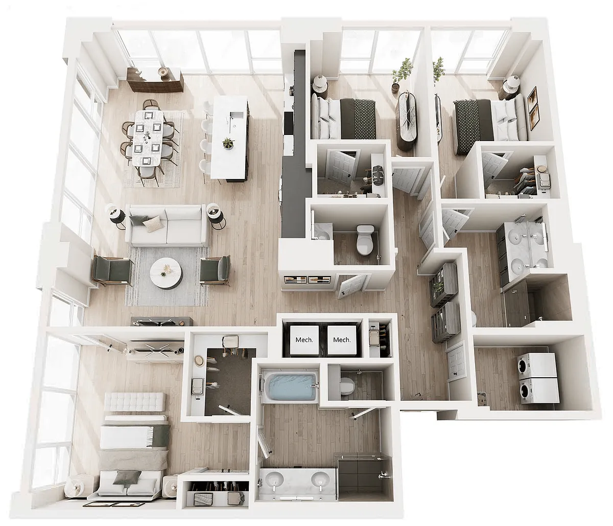 Floor plan Penthouse A