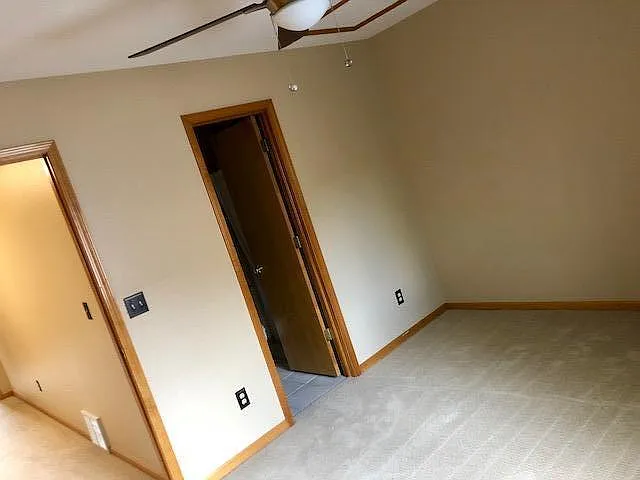 Spare room from window