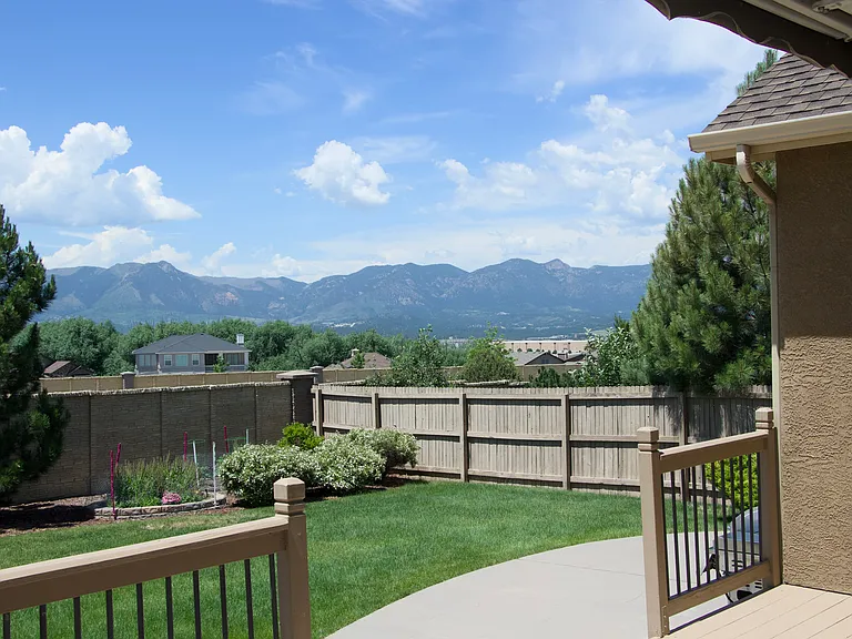 Back deck