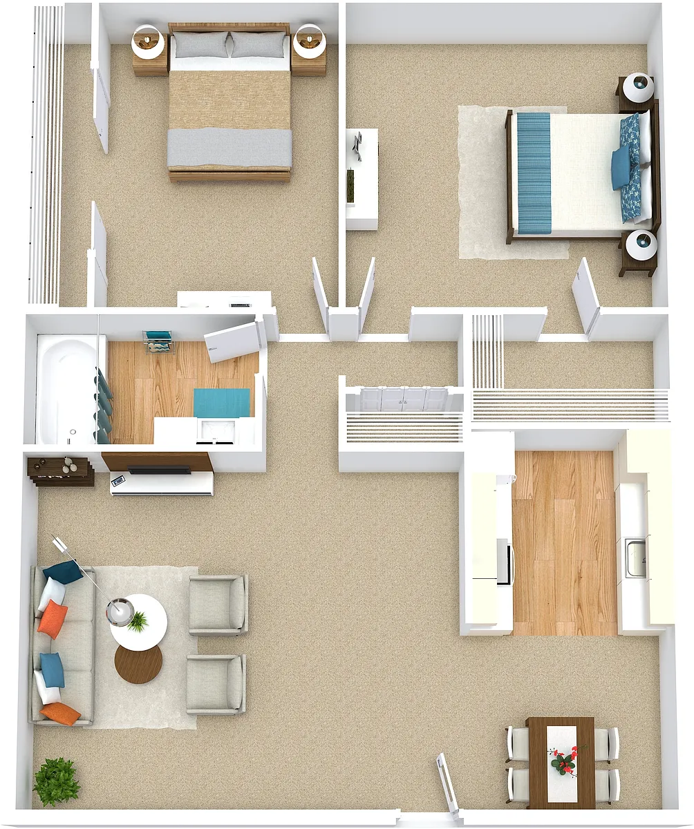 Floor plan B1 - Phase l