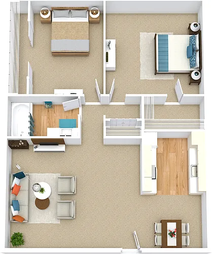Floor plan B1 - Phase l