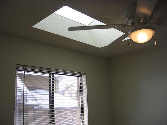 Skylight over dining room