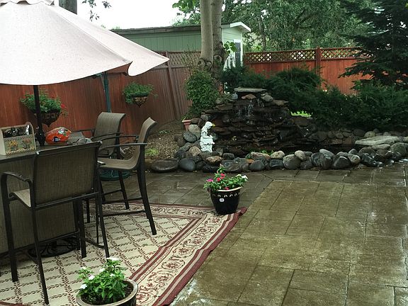 Back patio