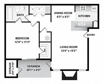 Floor plan A2