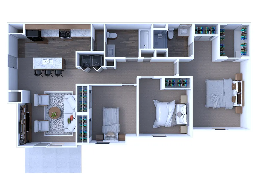 Floor plan The Hickory