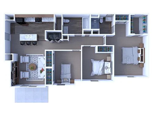 Floor plan The Hickory
