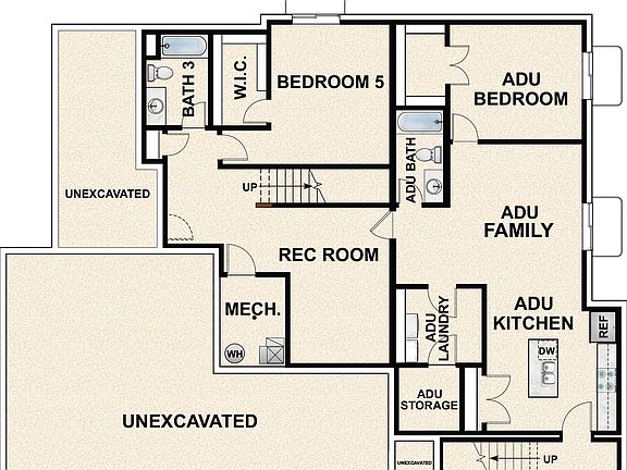 Optional ADU Basement