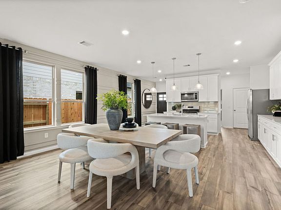 Open Concept Dining Area