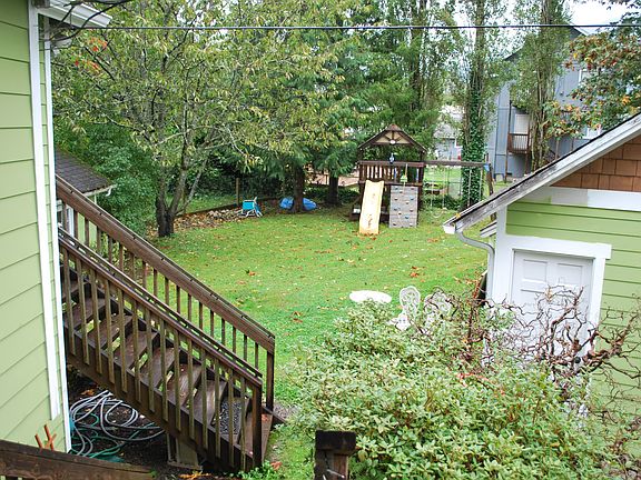 Large yard