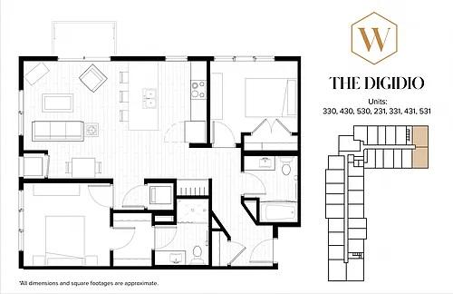 Floor plan The DeGidio