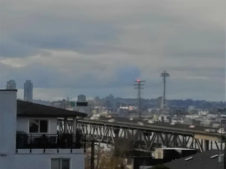 Space Needle view from private balcony