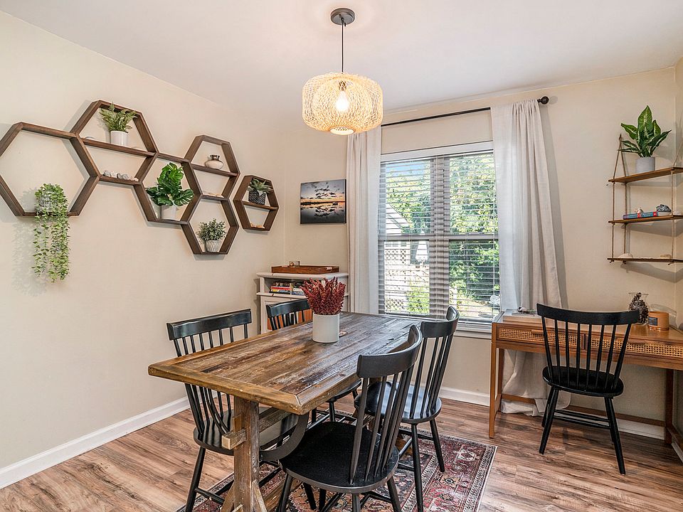 Dining room table with work desk