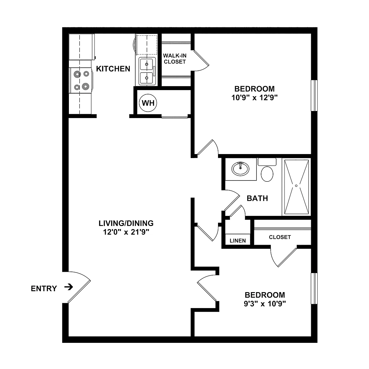 Floor plan The Chadwick