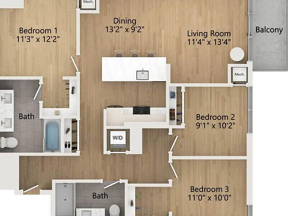 5th image of 707 S Seeley Ave #2101