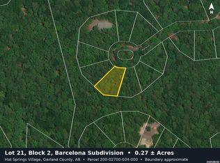 Manacor Ln Lot 21, Hot Springs Village, AR 71909