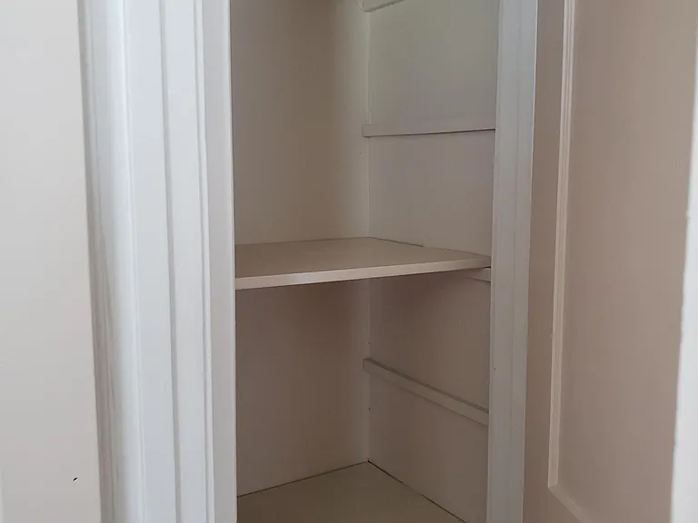 Hallway linen closet