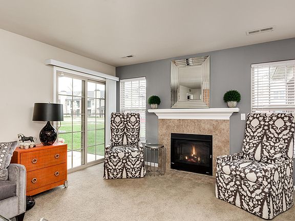 Cozy fireplace near Auburn Hills!