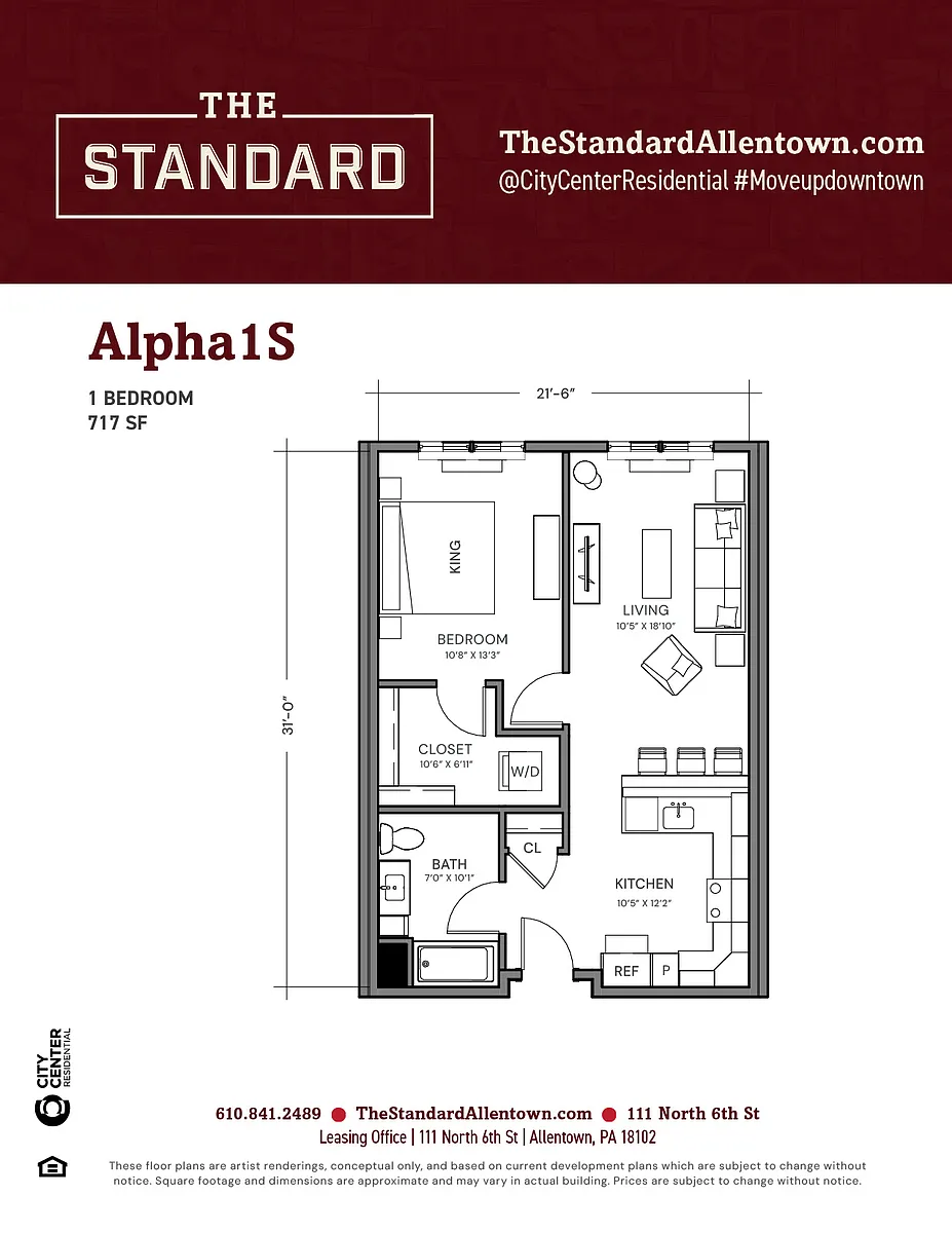 Floor plan Alpha1S