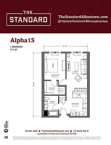 Floor plan Alpha1S