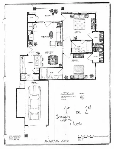 Floor plan B3F-FU