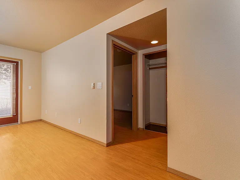 Living Room looking toward bedroom - Lower Building