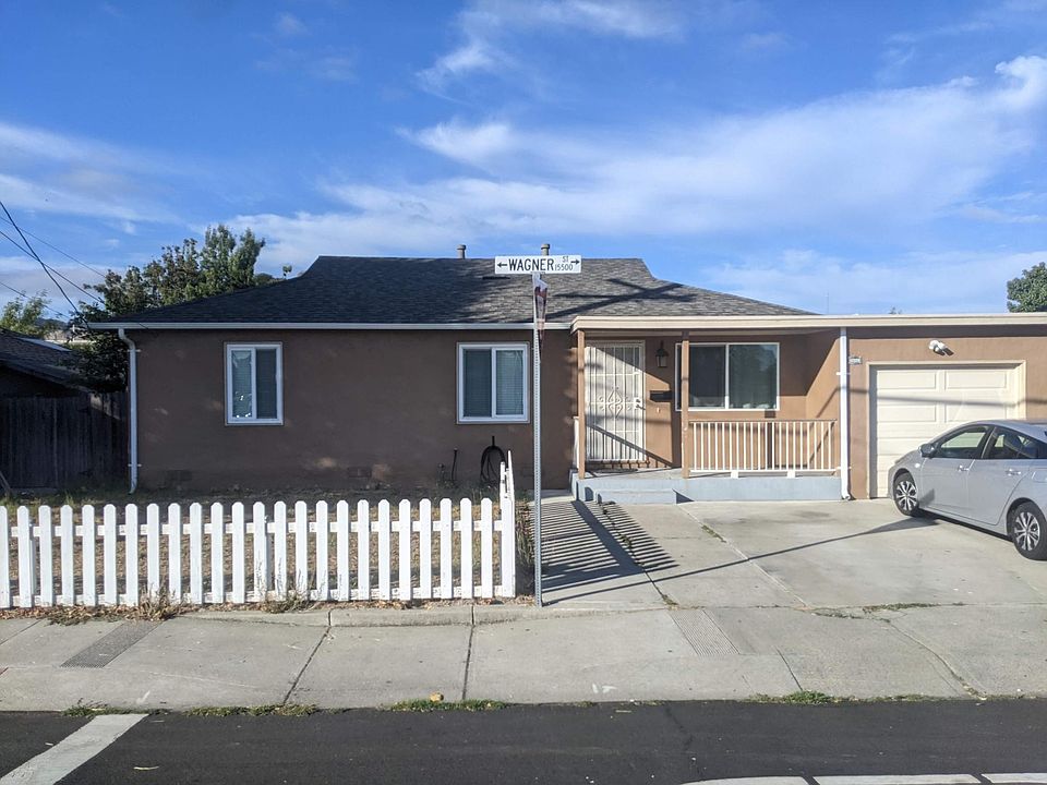 Front of the house with porch and front yard