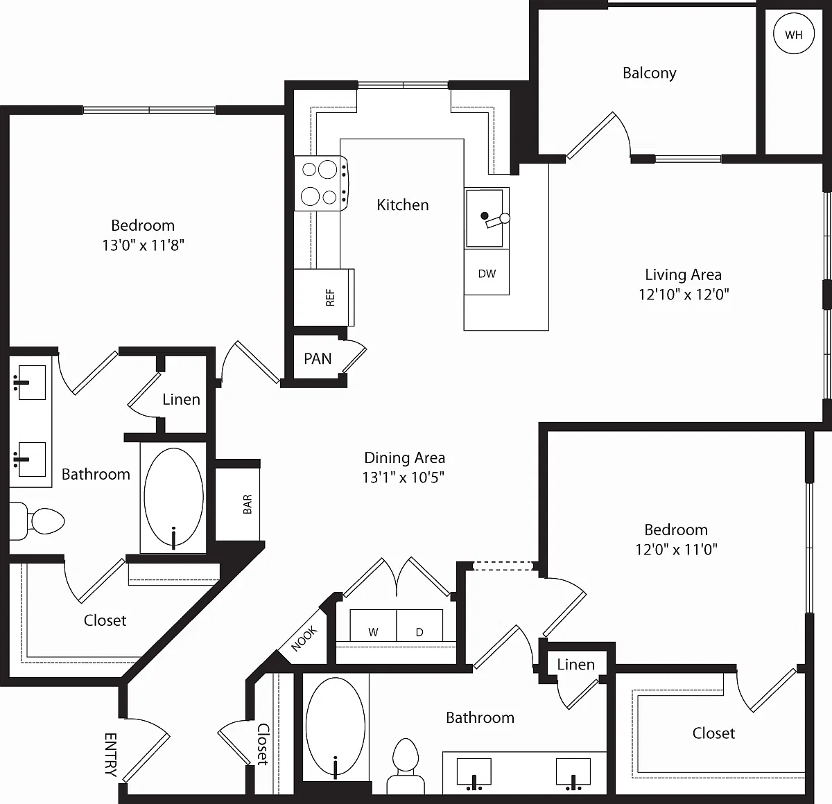 Floor plan B2