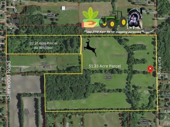 21232 Karr Rd, Belleville, MI 48111