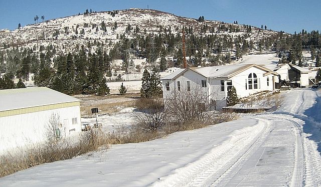 looking NW at house and shop