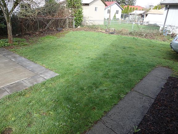 Backyard to the North
