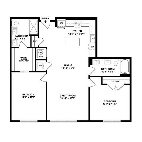 Floor plan B3