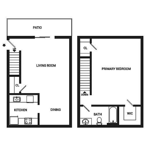 Floor plan Salvia Townhome