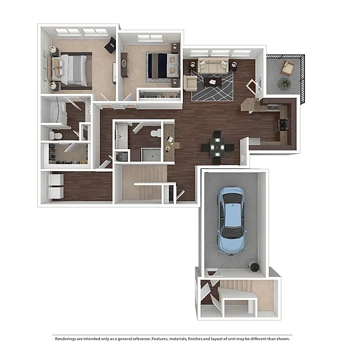 Floor plan Violet