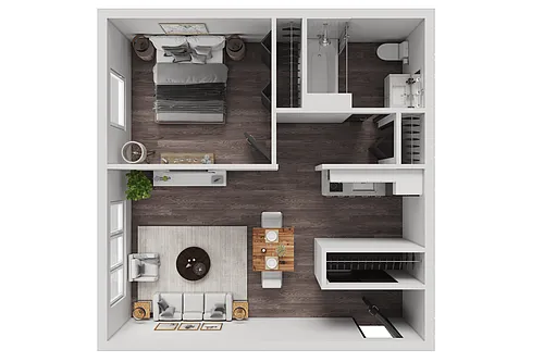 Floor plan Weidler - The Weidler