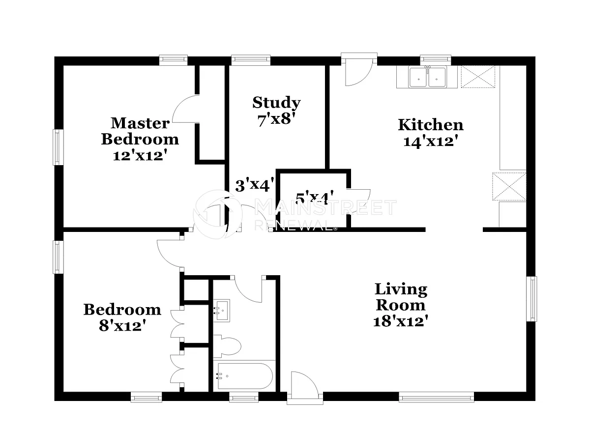 Floor Plan - 2357 Englewood Ct