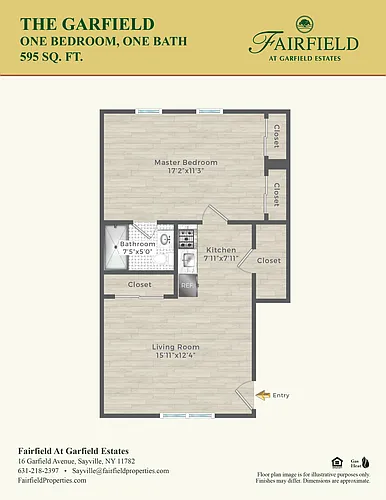 Floor plan The Garfield