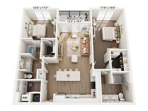 Floor plan B2-A