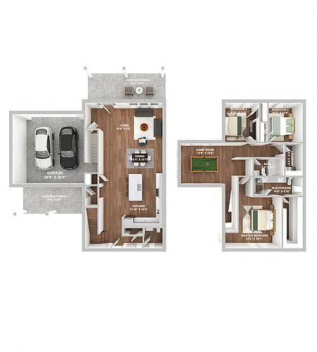 Floor plan House 4